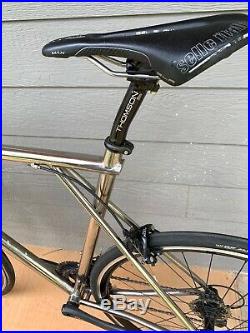 1996 58cm GT Edge Ti Titanium Road Bike Shimano 105 5800 Chris King Thomson
