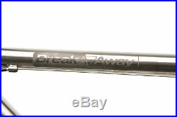 2009 Ritchey Breakaway Road Bike X-Small Titanium Shimano Dura Ace 3x10