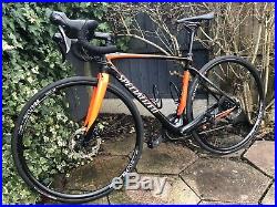 2018 Specialized Roubaix Carbon Disc Road Bike 52cm Shimano Ultegra Groupset