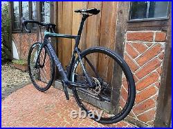 2020 BIANCHI ARIA SHIMANO105 Disc 55cm Carbon Aero Road Bike Matte Black/Celeste