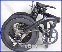 20 Folding Bike Road Bicycle Shimano 10 Speed Disc Brake only 10.18kg full bike