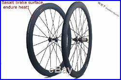 25mm width 50mm Clincher U Shape Bike Wheels 700C Carbon Road Bicycle Wheelset