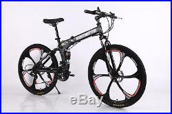 26 Folding Mountain Bike 21 Speed MTB Bicycle Shimano Foldable Bike Road Travel