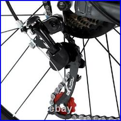 27.5 Full Suspension Road Bike 21-Speed 700C Racing Bicycle Shimano Handlebar