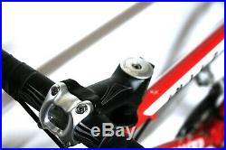 56cm Specialized Allez Elite Road Racing Bike Shimano 105 Carbon Forks Large Red