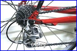 9.4kg 56cm Half Carbon Orbea Zeus Road Racing Bike Shimano Ultegra Mint Red STI