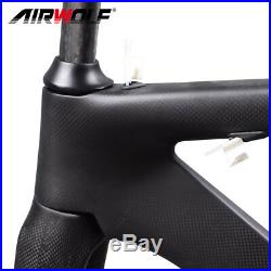 Aero Carbon Fiber Bike Frame 48/51/54/56 Road Bike Frameset Carbon Bicycle Frame
