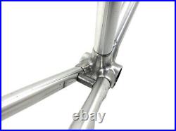 Alan Super Record 49 cm 28/700C Road Racing Bicycle Silver Aluminum Frame