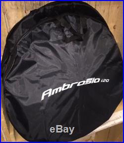 Ambrosio i20 11 Speed 700c Road Racing Bike Wheels Shimano Black Sealed Bearings
