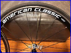 American Classic 420 Road Bike Wheel Set 700c Aluminum Clincher Shimano 10 Speed