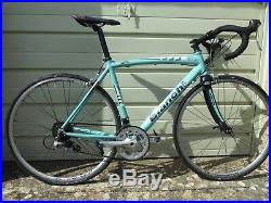 BIANCHI Via Nirone Coast to Coast road bike 52cm frame, Shimano 16spd
