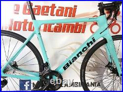 Bici Da Corsa Road Bike Bianchi Sprint Disc Shimano 105 11v Ruote Shimano Tg 57