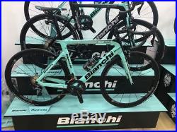 Bici Road Bike Bianchi Aria Shimano Ultegra 11sp Ruote Vision Team 35 Size 55