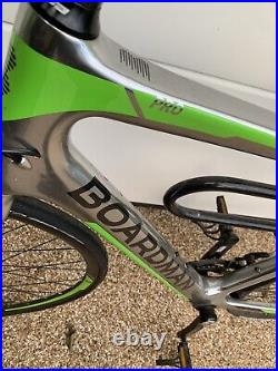 Boardman Pro-carbon road bike Hydraulic-disc. 55.5cm Shimano 105 Group set