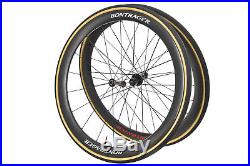 Bontrager Race XXX Lite Road Bike Wheel Set 700c Carbon Tubular Shimano 11 Speed