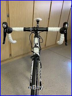 CLEAN! Cannondale SuperSix Full Carbon Road Bike Shimano 105 56cm 56 Super Six