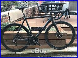 Cannondale CAAD 10 Black Inc Disc Road Bike 56cm. Shimano Dura-Ace Carbon Quarq