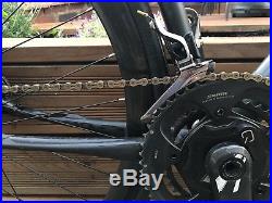 Cannondale CAAD 10 Black Inc Disc Road Bike 56cm. Shimano Dura-Ace Carbon Quarq