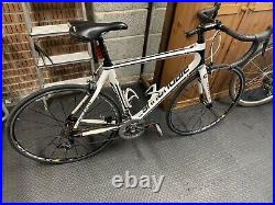 Cannondale Synapse full Carbon frame road bike with Shimano Ultegra gears