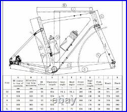 Carbon Fiber Gravel BIke Frame Road Racing Bicycle Frameset 49/52/54/56/58cm