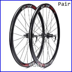 Carbon Hub 700C Bicycle Front/Rear Wheel Disc Road Bike Wheelset fit Shimano HG