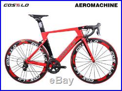 Costelo AEROMACHINE ONE PIECE MOULD Carbon Road Bike Frame wheels Shimano Group