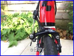 Cube Peloton 2014 aluminium road bike, Shimano 105, suit rider 5 8 to 5' 10