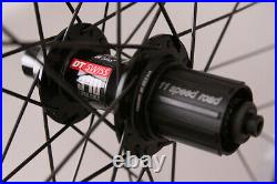 DT R460 Black Rims Dt Swiss 370 Hubs Road Bike Wheelset 8 9 10 11 Speed Shimano