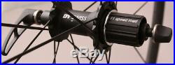 DT Swiss PR1400 Dicut OXiC Shimano SRAM 11spd Matte Black Road Bike Wheelset