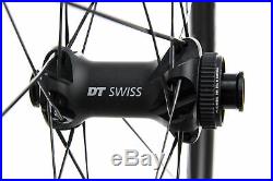 DT Swiss PRC 1450 Spline Disc Road Bike Wheel Set 700c Carbon Tubeless Shimano