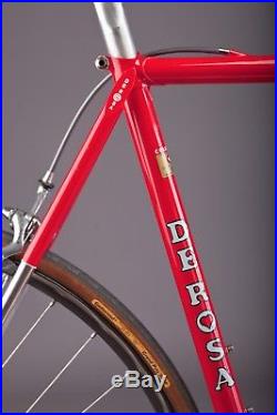 De Rosa Professional 56cm vintage steel road bike Shimano Dura Ace 7402