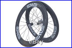 ENVE Classic 65 PowerTap Road Bike Wheel Set 700c Carbon Tubular Shimano 10s