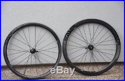 ENVE SES 3.4 Carbon 700c Clincher Road Bike Disc Wheel Set DT Swiss 240s Shimano