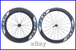 FLO 90/60 Ceramic Carbon Aluminum Clincher Road Bike Wheel Set 700c 11s Shimano