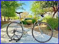 Faggin 56cm Steel Road Bike, Hand Made Italian awesomeness, Shimano 9 spd