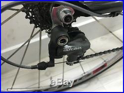 Full carbon fibre Kuota road bike frame, 56cm, Shimano Ultegra, Fulcrum wheels