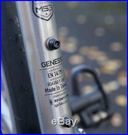 Genesis Equilibrium Stainless Steel Road Bike Shimano 105 Carbon Forks