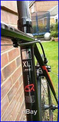 Giant Defy 1 2014 Aluminium Road Bike XL Frame Shimano 105 Black/red
