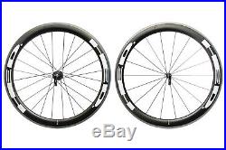 HED Jet 5 Express Road Bike Wheel Set 700c Carbon Clincher Shimano 11 Speed