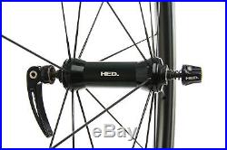 HED Jet 6 Plus Road Bike Wheel Set 700c Carbon Clincher Shimano 11 Speed
