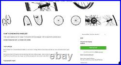 HUNT 4 Four Season Aero Road Bike Pair Wheels 700c Wheelset Shimano Hub Wheel