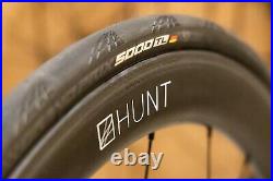 Hunt Carbon Aero Wide 50 Racing Wheels Shimano/SRAM EXCELLENT Condition