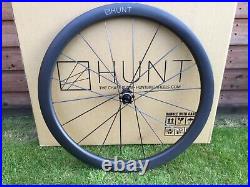 Hunt UD44 Carbon spoke Road Disc Wheels Wheelset 700c Shimano/SRAM