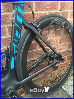 Immaculate Giant Propel Advance Pro 2 Carbon Road Bike Carbon Wheels Shimano 105