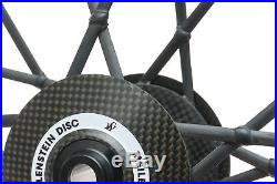Lightweight Meilenstein Road Bike Wheel Set 700c Carbon Disc Shimano 11 Speed