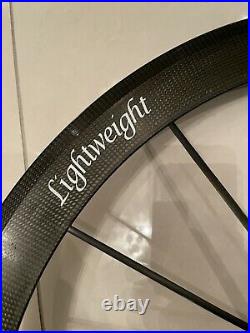 Lightweight Meilenstein Road Bike Wheelset Carbon Shimano 11 Speed Clinchers