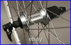 Mavic CXP Elite Rims Shimano RS40 Hubs Silver Road Bike Wheelset 8 9 10 11 Speed