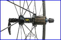 Mavic Cosmic Carbone Premium Carbon Clincher Road Bike Wheel Set 700c Shimano 11