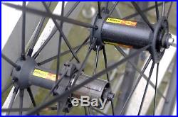 Mavic Ksyrium SLR Exalith Road Bike Wheelset Wheels Shimano 11sp Clincher