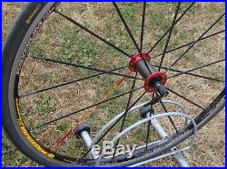 Mavic Ksyrium SL Road Bike Cycling Front & Rear Wheels 10/11 Speed Sram/Shimano